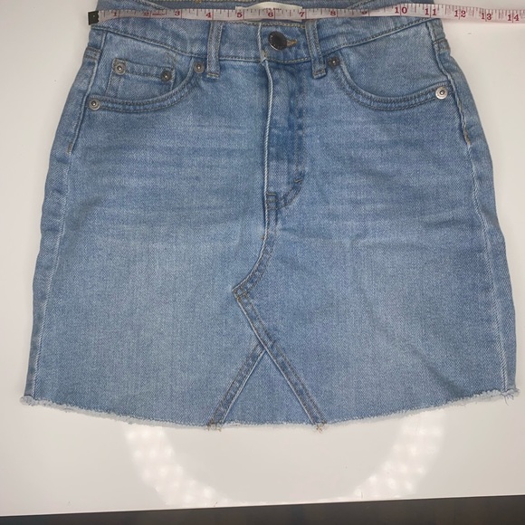 Levi’s girl high rise skirt size 10 regular - Picture 7 of 8
